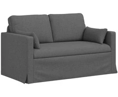 Sofa Tamsiai pilka 138 x 78 x 80 cm Metalas