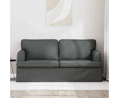 Sofa Tamsiai pilka 142 x 80 x 85 cm Metalas