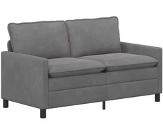 Sofa Tamsiai pilka 156 x 81 x 87,5 cm Aksomas