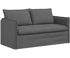 Sofa Tamsiai pilka 195 x 82 x 85 cm Metalas