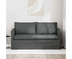 Sofa Tamsiai pilka 195 x 82 x 85 cm Metalas