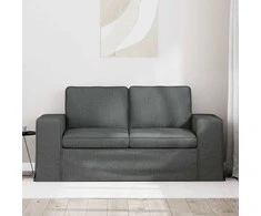 Sofa Tamsiai pilka 162 x 80 x 82 cm Metalas