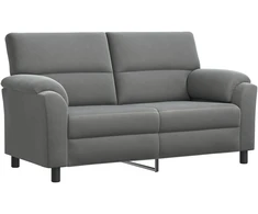 Sofa Tamsiai pilka 174 x 85 x 93 cm Aksomas