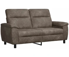 Sofa Tamsiai pilka 178 x 90 x 95 cm Dirbtinė suedė oda