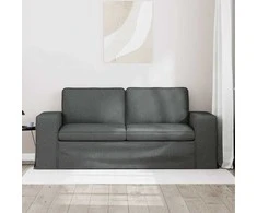 Sofa Tamsiai pilka 182 x 80 x 82 cm Metalas