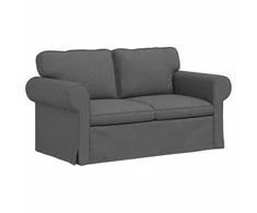 Sofa Tamsiai pilka 215 x 82 x 80 cm Metalas