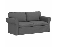 Sofa Tamsiai pilka 215 x 82 x 80 cm Metalas