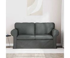 Sofa Tamsiai pilka 215 x 82 x 80 cm Metalas