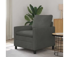 Sofa Tamsiai pilka 76 x 81 x 87,5 cm Audinys
