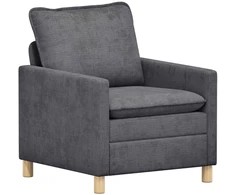 Sofa Tamsiai pilka 76 x 81 x 87,5 cm Poliesteris