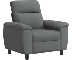 Sofa Tamsiai pilka 95 x 90 x 95 cm Audinys