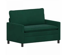 Sofa Tamsiai žalia 126 x 81 x 87,5 cm
