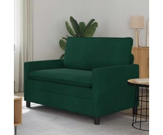 Sofa Tamsiai žalia 126 x 81 x 87,5 cm