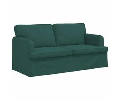 Sofa Tamsiai žalia 162 x 80 x 85 cm audinys