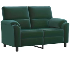 Sofa Tamsiai žalia 154 x 85 x 93 cm Aksomas