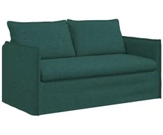 Sofa Tamsiai žalia 195 x 82 x 85 cm Metalas