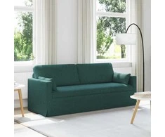 Sofa 180cm Tamsiai žalia Metalas