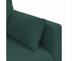 Sofa 180cm Tamsiai žalia Metalas
