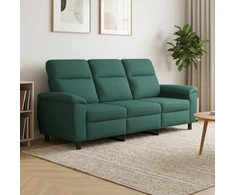 Sofa Tamsiai žalia 214 x 90 x 95 cm Audinys