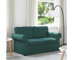 Sofa Tamsiai žalia 155 x 82 x 80 cm audinys