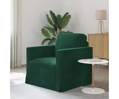 Sofa Tamsiai žalia 78 x 78 x 80 cm Aksomas