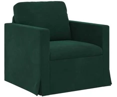 Sofa Tamsiai žalia 78 x 78 x 80 cm Aksomas