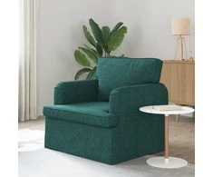Sofa Tamsiai žalia 84 x 80 x 85 cm audinys