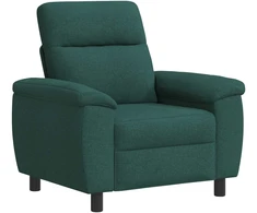 Sofa Tamsiai žalia 95 x 90 x 95 cm Audinys