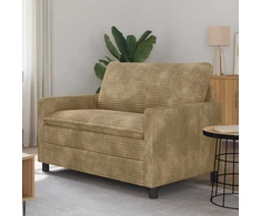 Sofa Taupe 126 x 81 x 87,5 cm Poliesteris