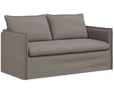 Sofa Taupe 195 x 82 x 85 cm Metalas