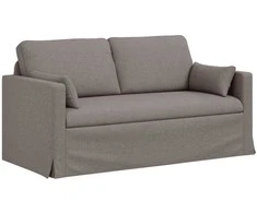 Sofa Taupe 159 x 78 x 80 cm Metalas