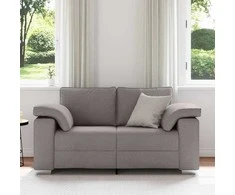 Dvivietė sofa Taupe 160 cm audinys