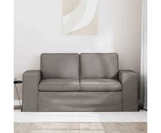 Sofa Taupe 162 x 80 x 82 cm Metalas