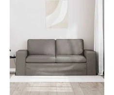 Sofa Taupe 182 x 80 x 82 cm Metalas