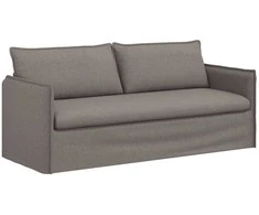 Sofa Taupe 195 x 82 x 85 cm Metalas