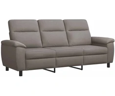 Sofa Taupe 214 x 90 x 95 cm Audinys
