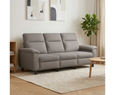 Sofa Taupe 214 x 90 x 95 cm Audinys