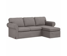 Sofa Tortora 215 x 138 x 80 cm audinys