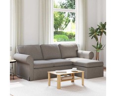 Sofa Tortora 215 x 138 x 80 cm audinys