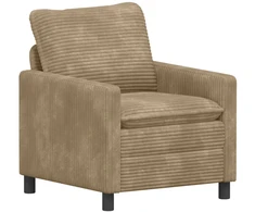 Sofa Taupe 76 x 81 x 87,5 cm Poliesteris