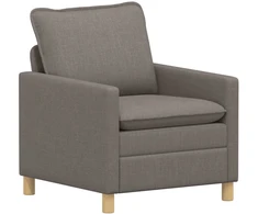 Sofa Taupe Audinys