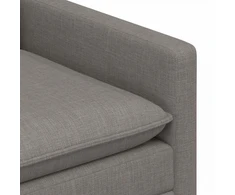 Sofa Taupe 196 x 81 x 87,5 cm Audinys