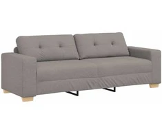3-Vietis Sofa Taupe 220 cm audinys
