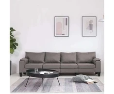Sofa Taupe Keturvietis audinys