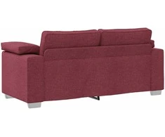 Dvivietė sofa Vyno raudona 180 cm audinys