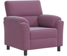 Sofa Violetinė 94 x 85 x 93 cm Aksomas
