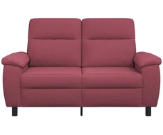 Sofa Vyno raudona 158 x 90 x 95 cm Audinys