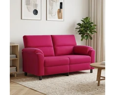 Sofa Vyno raudona 174 x 85 x 93 cm Aksomas