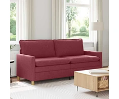 Sofa Vyno raudona Audinys
