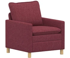 Sofa Vyno raudona Audinys